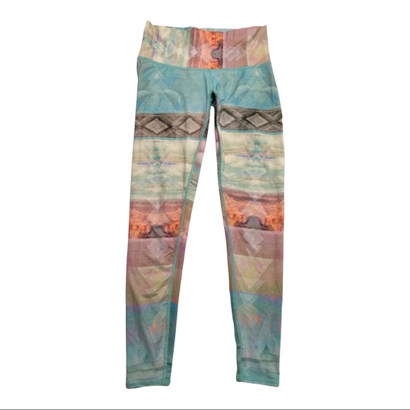 Teeki Leggings Tarot Magick Pattern Size Medium - Picture 3 of 11